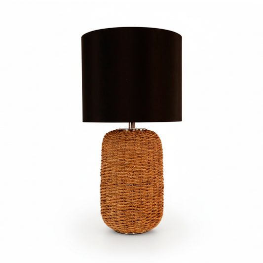 Liora Natural Woven Table Lamp