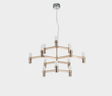 Famous Haus - Elegant Chandelier – Luxurious Gold Finish