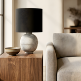 Berg Sculptural Stone Table Lamp