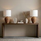 Bali Table Lamp – Natural Woven Fiber Table Lighting