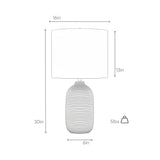 Luma Ceramic Table Lamp