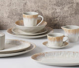 Ravello Elegant Stoneware Dinnerware Set - Service for 4 - 20 Pieces