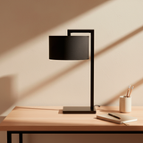 Astra Table Lamp – Modern Black Metal Desk & Accent Lamp