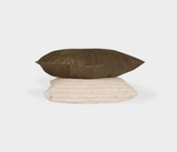 Famous Haus - Nobile Corduroy Pillow Cover Natural – Cozy Elegance