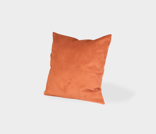 Famous Haus - Luxe Velvet Pillow Cover Paprika – Vibrant Room Ambiance