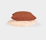 Famous Haus - Luxe Velvet Pillow Cover Paprika – Vibrant Room Ambiance