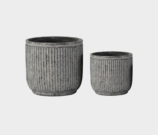 Etrus Textured Ceramic Planters