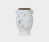 Famous Haus - Creta Amphora Charming Ceramic Vase Set – Distressed Elegance