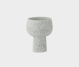 Famous Haus - Davi Striking Ceramic Vase – Geometric Modern Flair