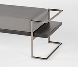 Famous Haus - Bench Legend – Brushed Metal Elegance