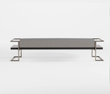 Famous Haus - Bench Legend – Brushed Metal Elegance