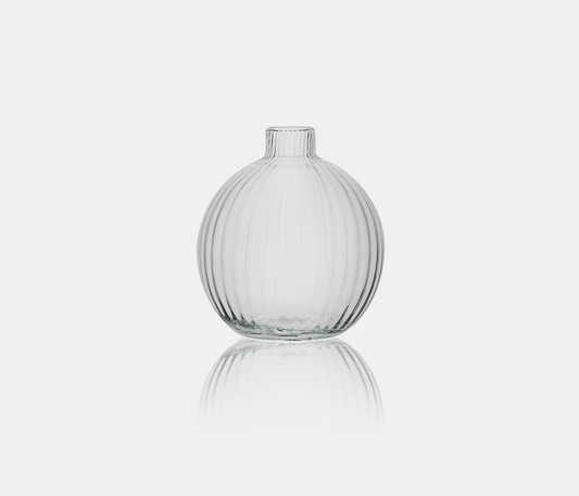 Famous Haus - Asher Ribbed Vase - Flowerpot Ball