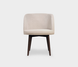 Famous Haus - Elegant Dining Chair – Curved Comfort Design