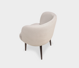 Famous Haus - Elegant Dining Chair – Curved Comfort Design