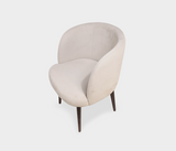 Famous Haus - Elegant Dining Chair – Curved Comfort Design