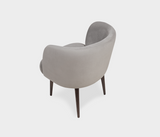 Famous Haus - Elegant Dining Chair – Curved Comfort Design