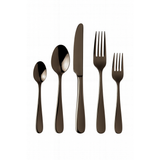 London 30 PCS - Stainless Steel Cutlery Set - Black