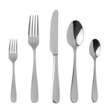 London 30 PCS - Stainless Steel Cutlery Set - Silver Polish