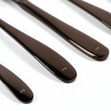 London 30 PCS - Stainless Steel Cutlery Set - Black