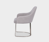 Famous Haus - Emma Chair – Velvet Comfort Enhances Sophistication
