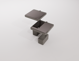 DUBLIN SIDETABLE NARA BRONZE - Famous Haus - combines refined craftsmanship with contemporary design,