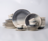 Eos Elegant Stoneware Dinnerware Set - Service for 4 - 20 Pieces