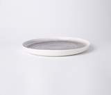 Athenas Elegant Porcelain Dinnerware Set - Service for 4 - Gray &Sand