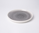 Athenas Elegant Porcelain Dinnerware Set - Service for 4 - Gray &Sand