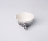 Athenas Elegant Porcelain Dinnerware Set - Service for 4 - Gray &Sand