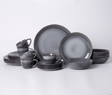 Aegis Elegant Stoneware Dinnerware Set – Service for 4 - 20 Pieces