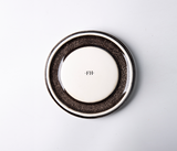 Rhodes Elegant Porcelain Dinnerware Set - Service fot 4 - Dark Brown