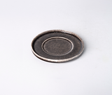 Rhodes Elegant Porcelain Dinnerware Set - Service fot 4 - Dark Brown