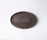 Rhodes Elegant Porcelain Dinnerware Set - Service fot 4 - Dark Brown