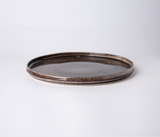 Rhodes Elegant Porcelain Dinnerware Set - Service fot 4 - Dark Brown