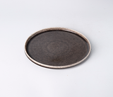 Rhodes Elegant Porcelain Dinnerware Set - Service fot 4 - Dark Brown