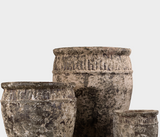 Riverton Aged Ceramic Planter Trio