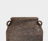 Famous Haus - Majestic Ceramic Vase – Handcrafted Rustic Elegance