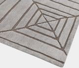 Famous Haus - JH Hand-Knotted Wool Rug JE6-02 Cappuccino – Enduring Comfort