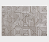 Famous Haus - JH Hand-Knotted Wool Rug JE6-02 Cappuccino – Enduring Comfort