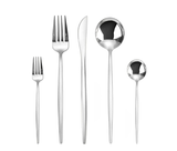 LINCOLN 30 PCS - Stainless Steel Cutlery Set - Silver Polish