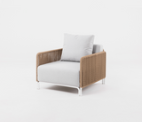 George Luxurious Lounge Armchair - Waterproof Comfort for All Seasons