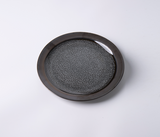 Pantheon Elegant Porcelain Dinnerware Set – Service for 4 - Grey Brown