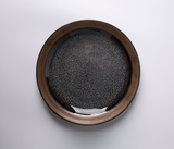 Pantheon Elegant Porcelain Dinnerware Set – Service for 4 - Grey Brown