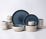 Bellagio Elegant Porcelain Dinnerware Set - Service for 4 - 20 Pieces