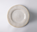 Larkin Elegant Porcelain Dinnerware Set – Service for 4 - Light Sand