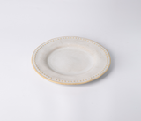 Larkin Elegant Porcelain Dinnerware Set – Service for 4 - Light Sand