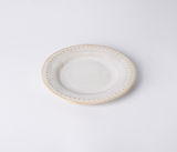 Larkin Elegant Porcelain Dinnerware Set – Service for 4 - Light Sand