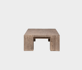Famous Haus - Rustic Coffee Table – Natural Wood Elegance