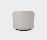 Harper Luxurious Swivel Armchair – Elegant Leather Trim