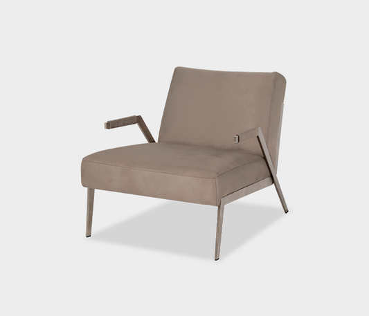 Famous Haus - Elegant Armchair – Modern Geometric Design